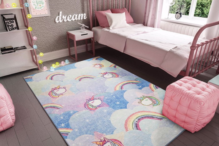 Conceptum minor Chenille - Blue AL 108 Multicolor 150 x 230 cm Conceptum minor Chenille - Blue AL 108 Multicolor 150 x 230 cm
